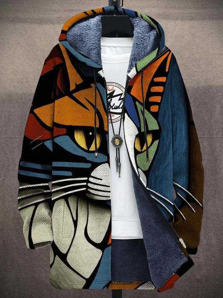 Quade | Artistic cardigan in premium fabric