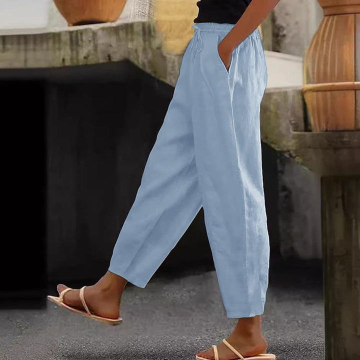 Ivy | Cotton Linen Casual Pants
