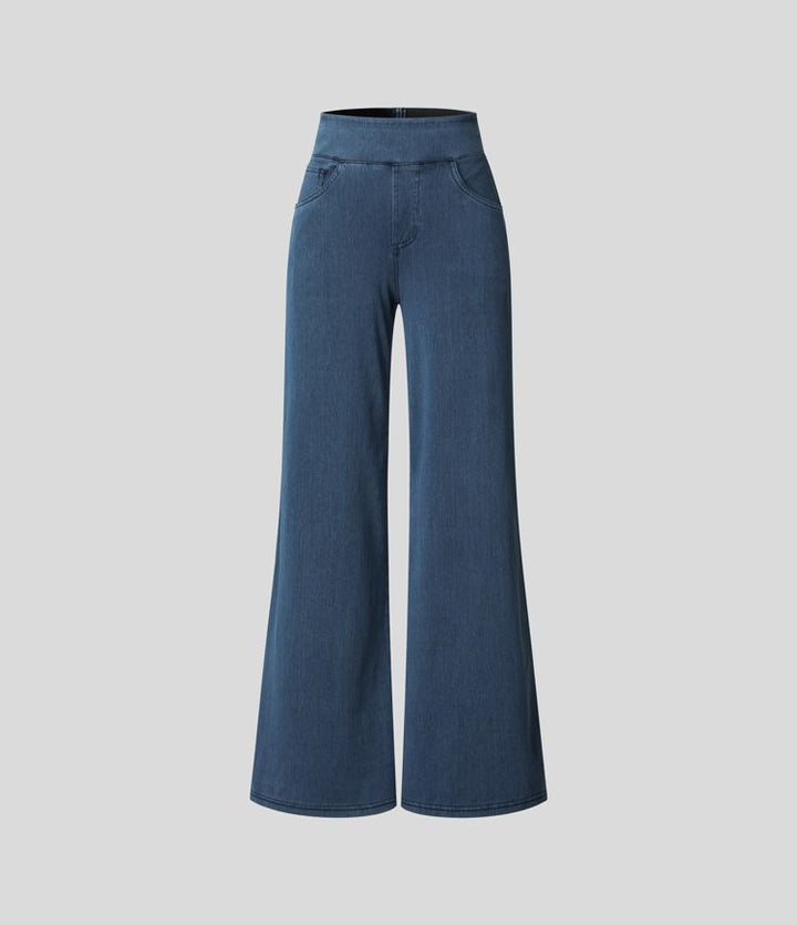Solana | Comfy Elastic High-Waist Pants