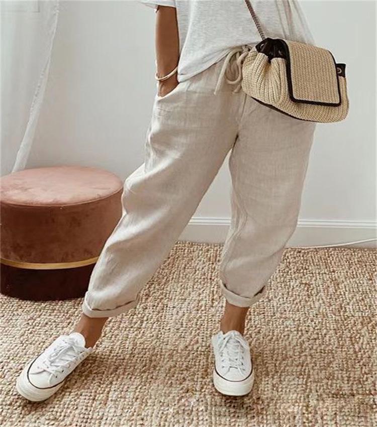 Maya | Linen Pocket Pants