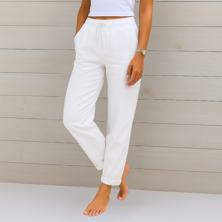 Breezy | Premium Stretch Linen Trousers