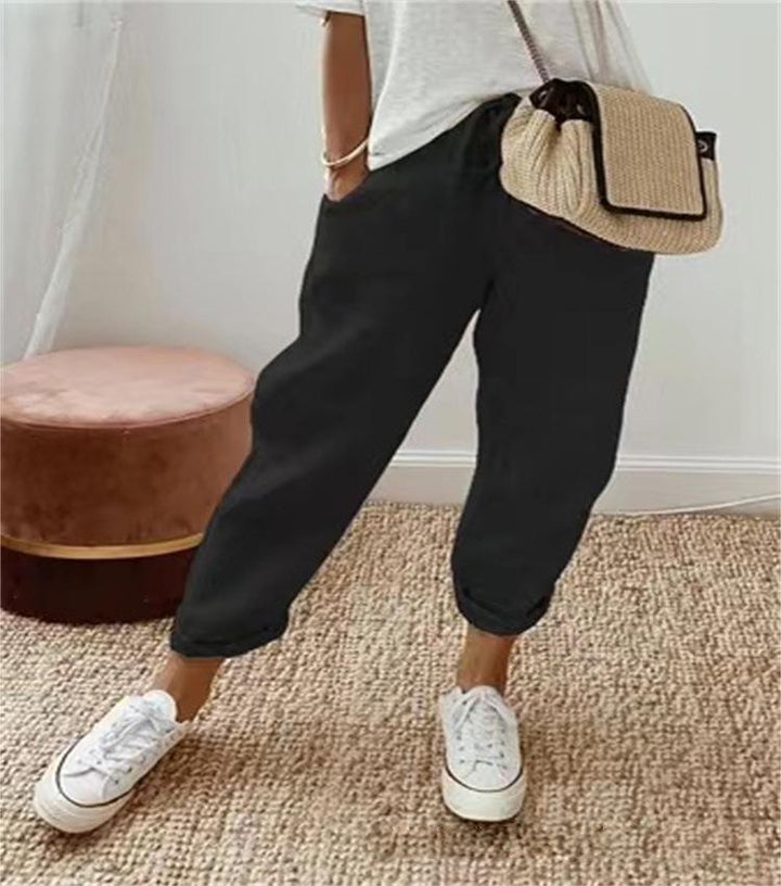 Maya | Linen Pocket Pants