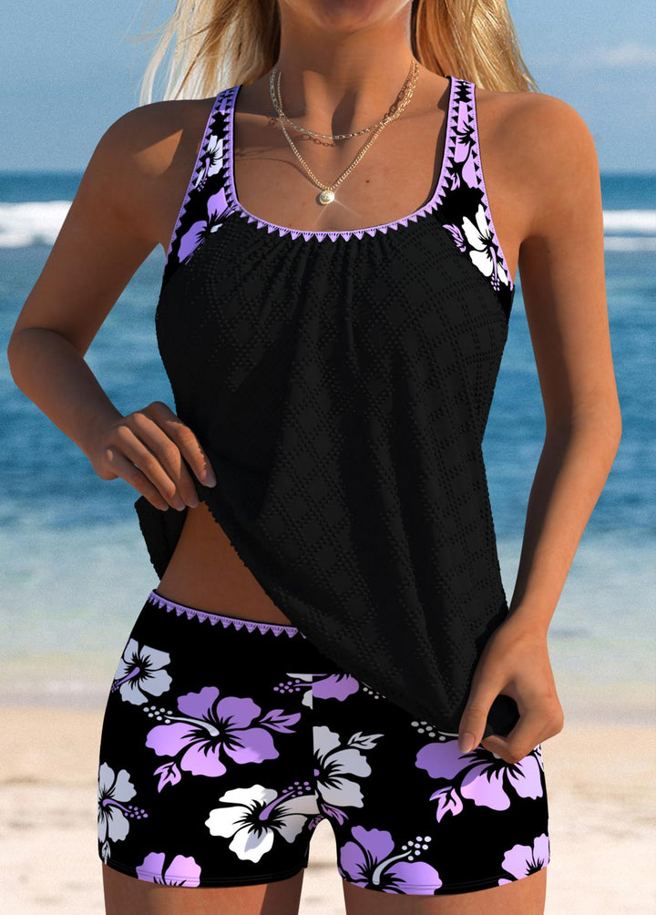 Arabelle | Floral Print Tankini Set