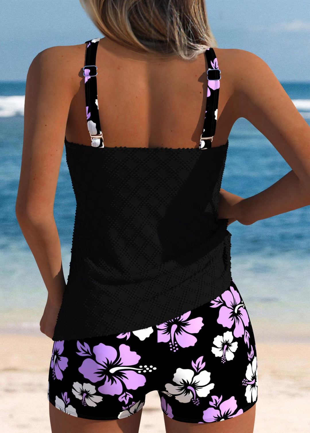 Arabelle | Floral Print Tankini Set
