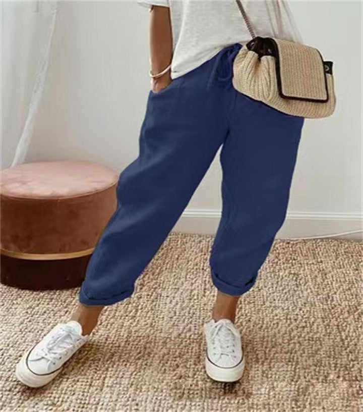 Maya | Linen Pocket Pants