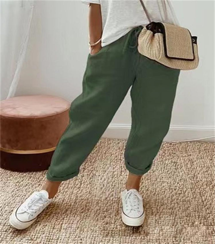 Maya | Linen Pocket Pants