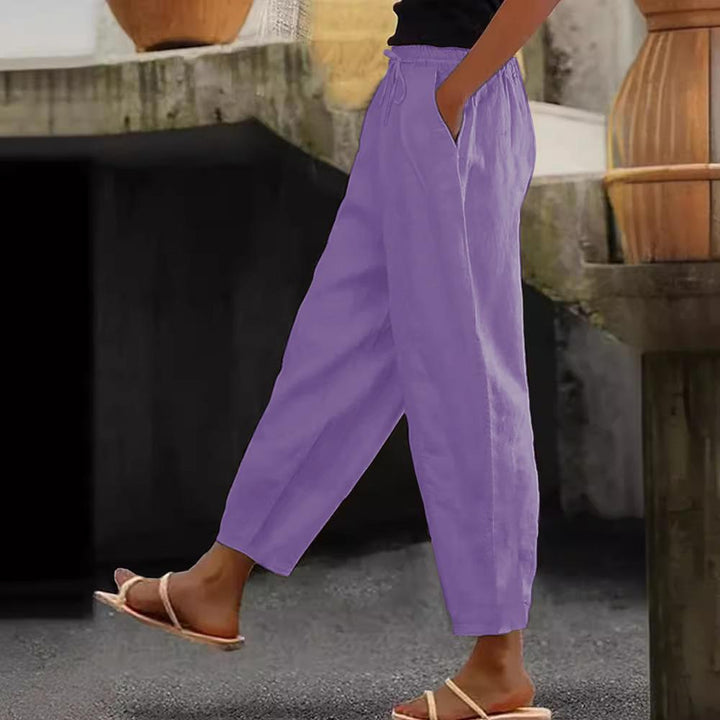 Ivy | Cotton Linen Casual Pants