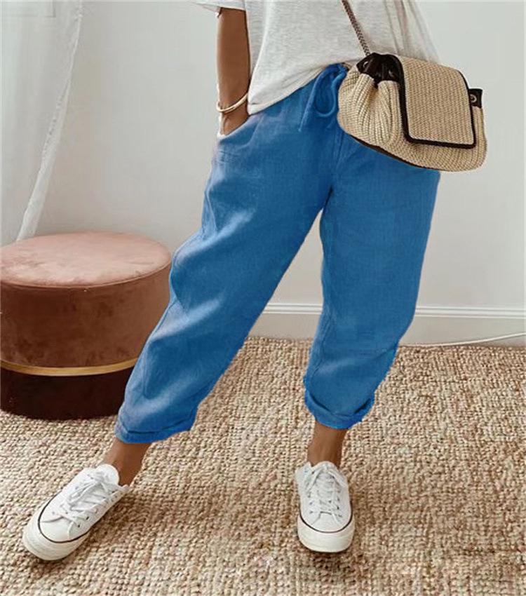 Maya | Linen Pocket Pants