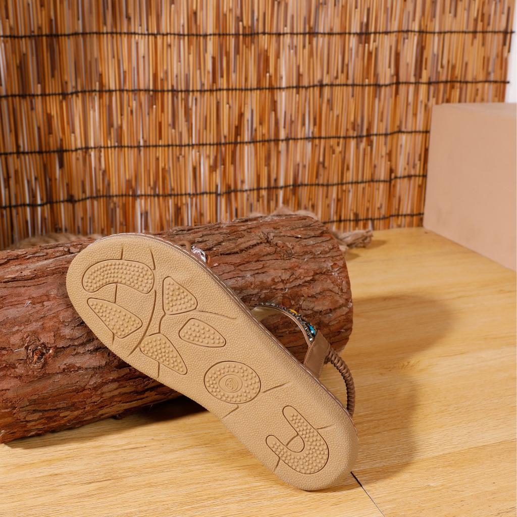 Juliana | Bohemian Ethnic Style Flat-Soled Sandals