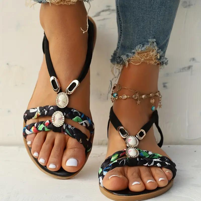 Charlotte | Bohemian Flat Sandals