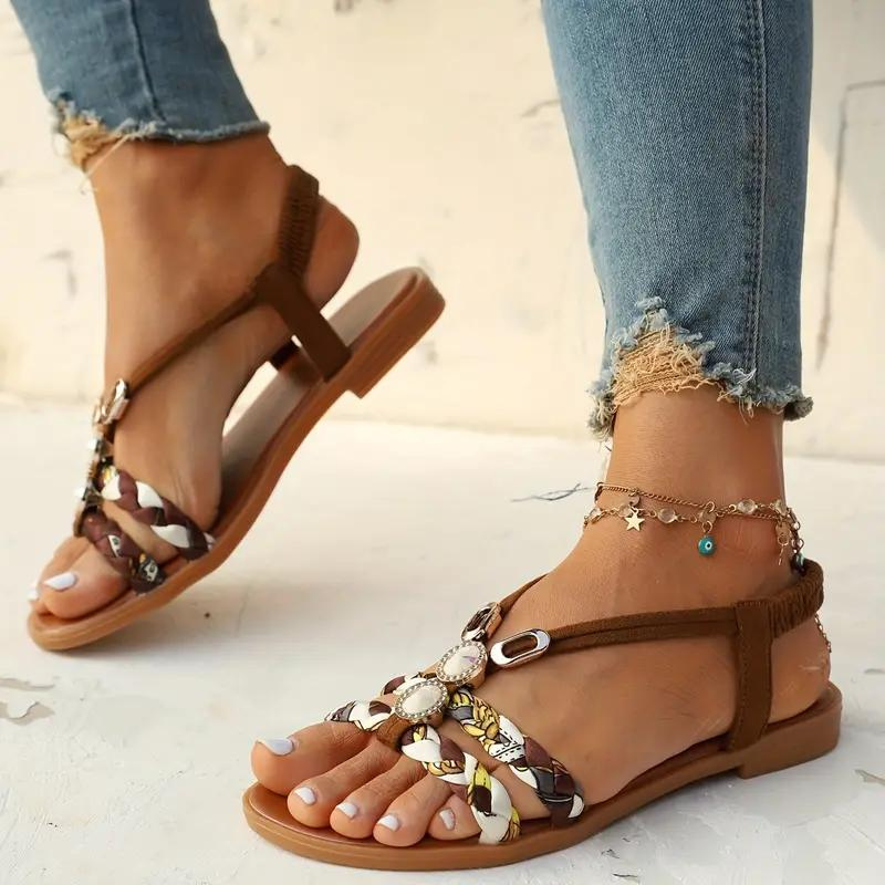 Charlotte | Bohemian Flat Sandals