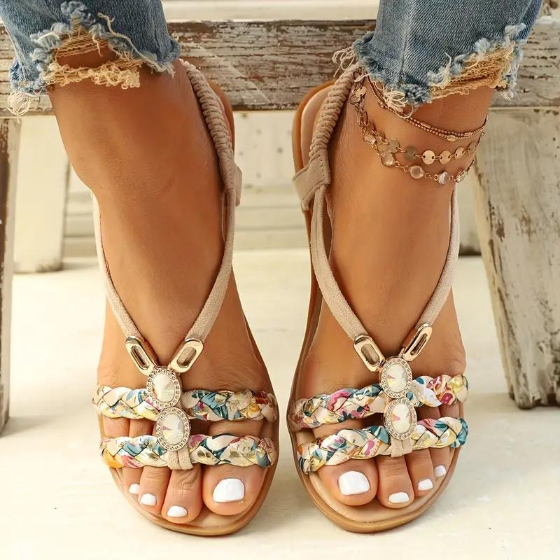 Charlotte | Bohemian Flat Sandals