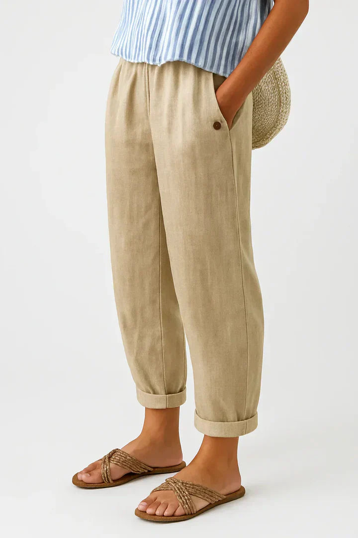 Bonnie | Lightweight Linen Pants