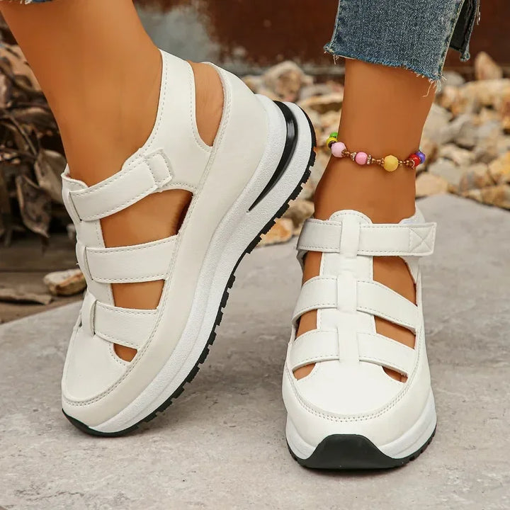 Zariah | Hollow Platform Wedges Sandals