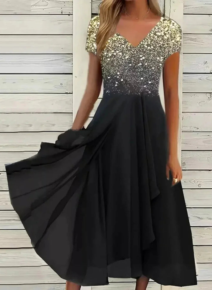 Marisol | Sparkle Evening Maxi Dress