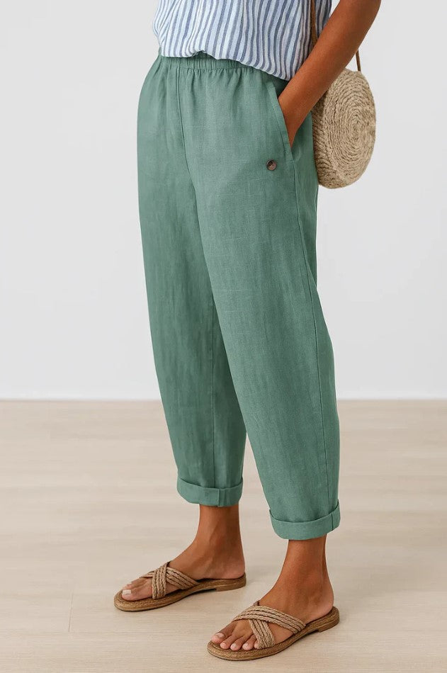 Bonnie | Lightweight Linen Pants