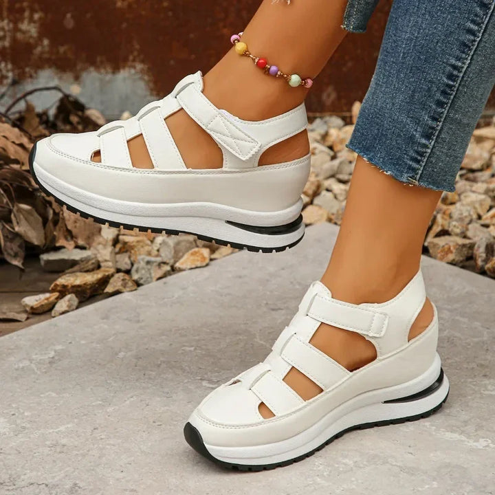 Zariah | Hollow Platform Wedges Sandals