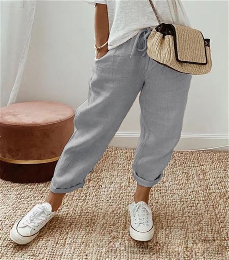 Maya | Linen Pocket Pants