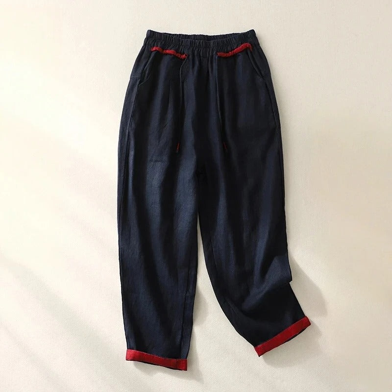 Mila | Effortless Drawstring Trousers