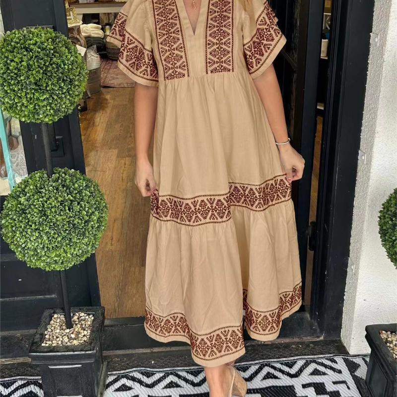 aria boho dress Aria Floral Maxi Dress