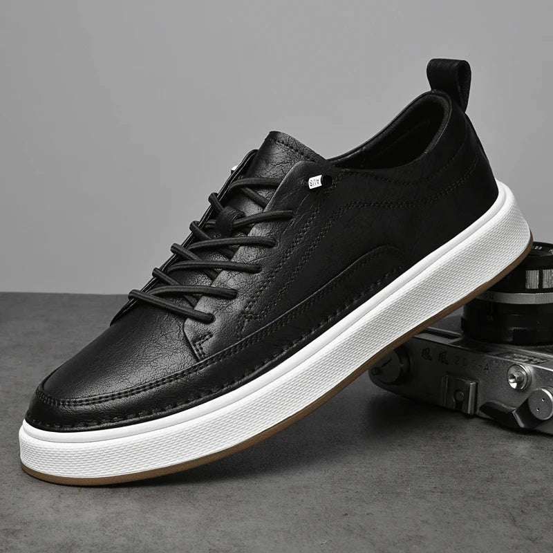 Berkeley | Genuine Faux Leather Sneakers