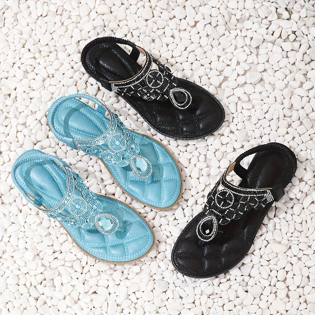 Calliope | Slip-On Flat Sandals