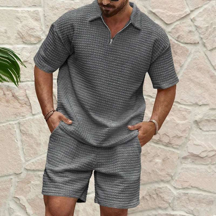 Casual waffle 2 set piece