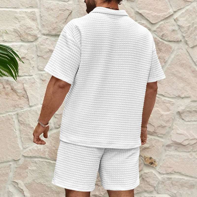 Casual waffle 2 set piece