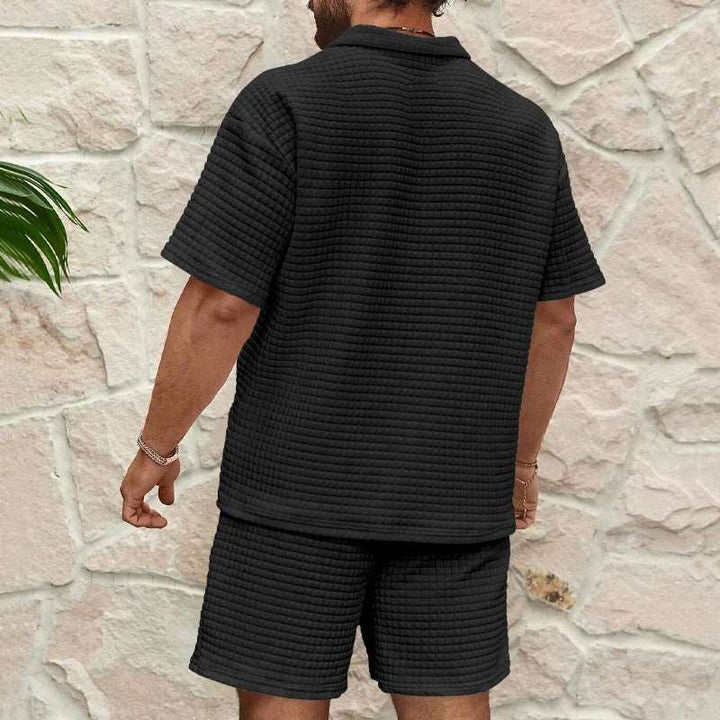 Casual waffle 2 set piece