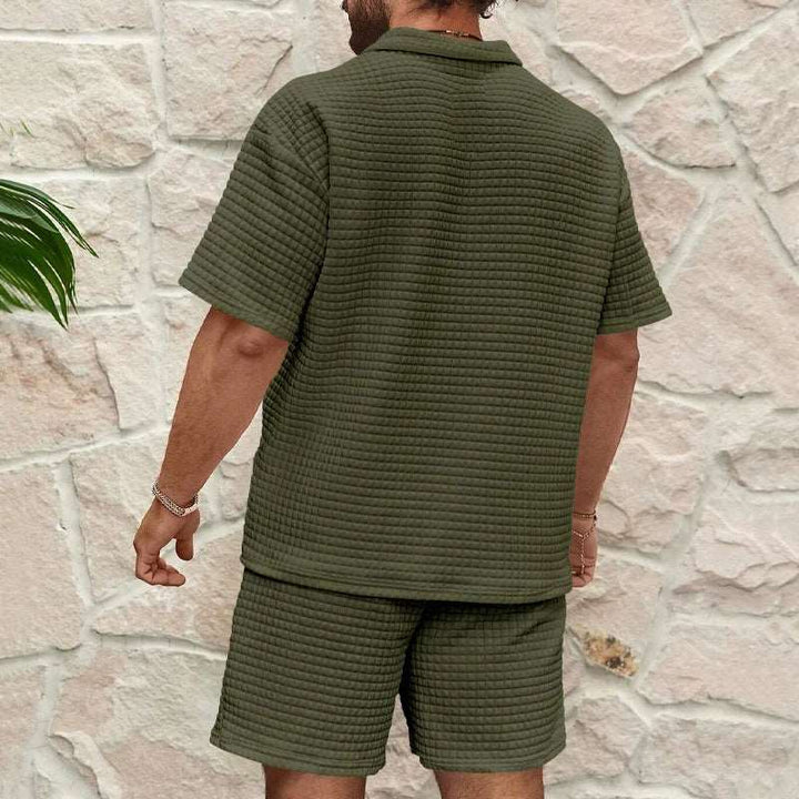 Casual waffle 2 set piece