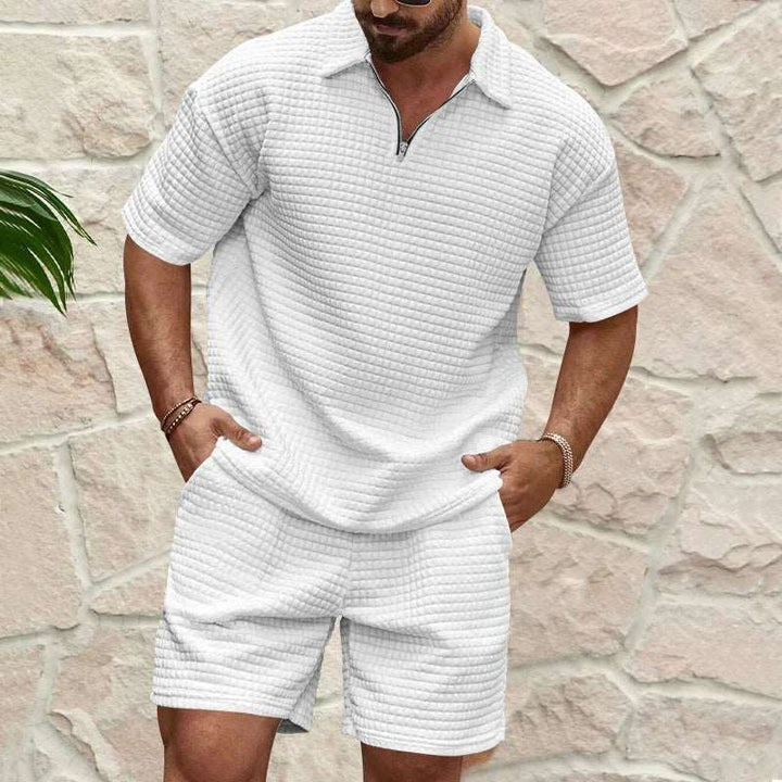 Casual waffle 2 set piece