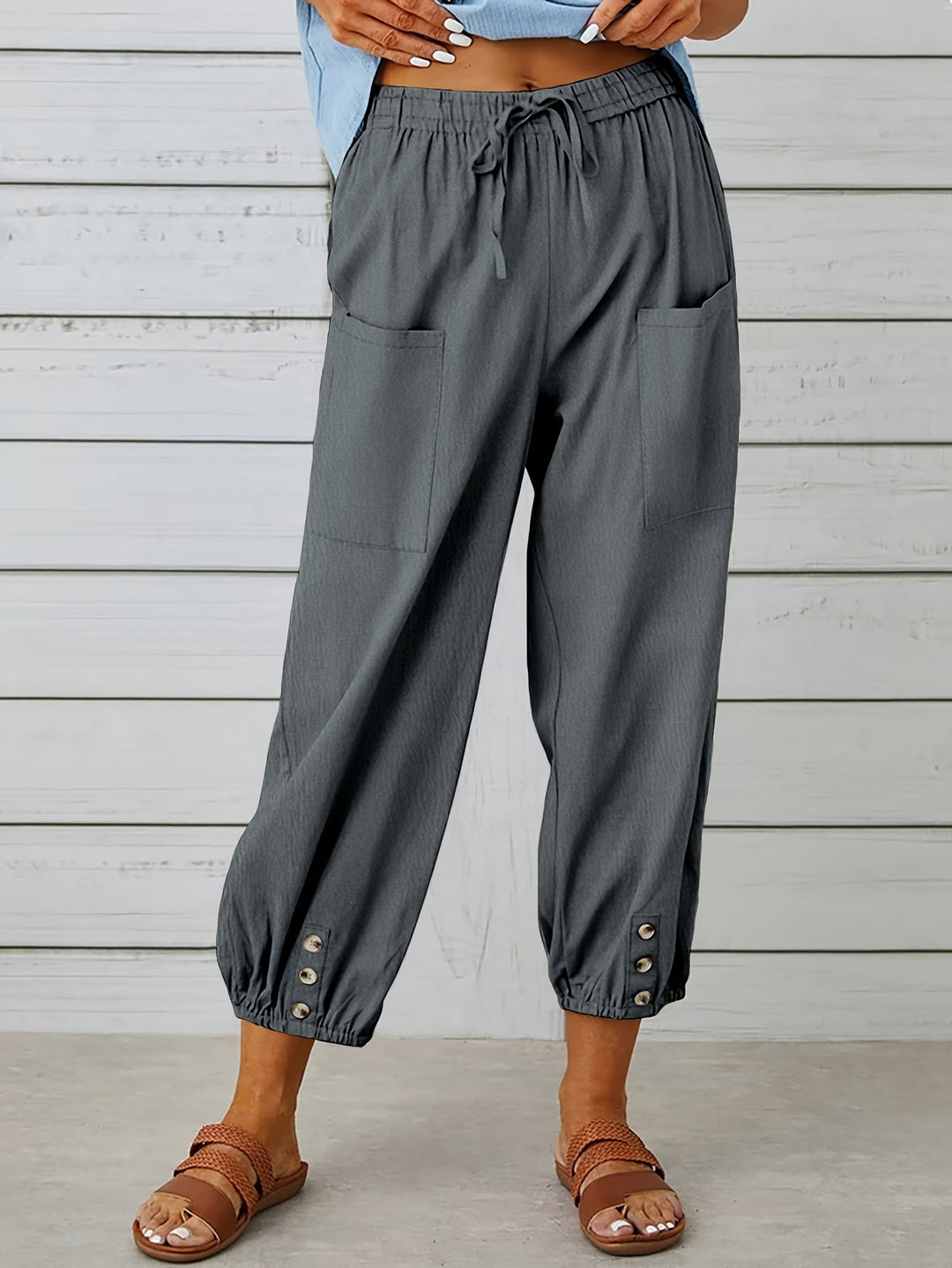 Koa | Effortless Wide Leg Capri