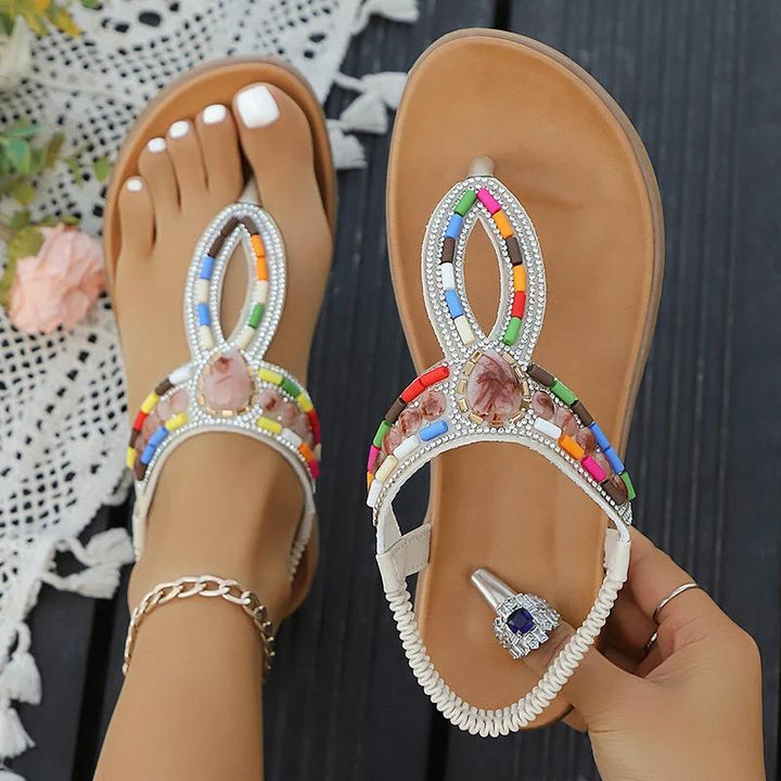 Reagan | Bohemian Comfortable Flat Heels Sandals