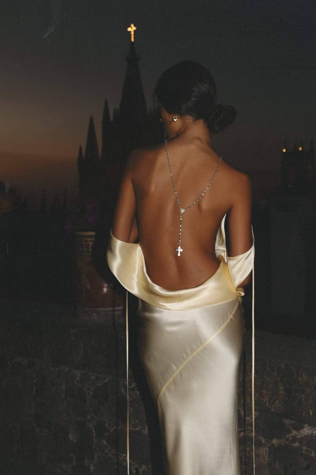 Charlotte | Elegant Maxi Dress with Open Back