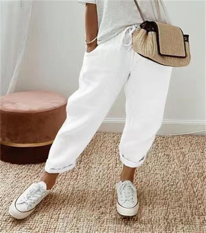 Maya | Linen Pocket Pants