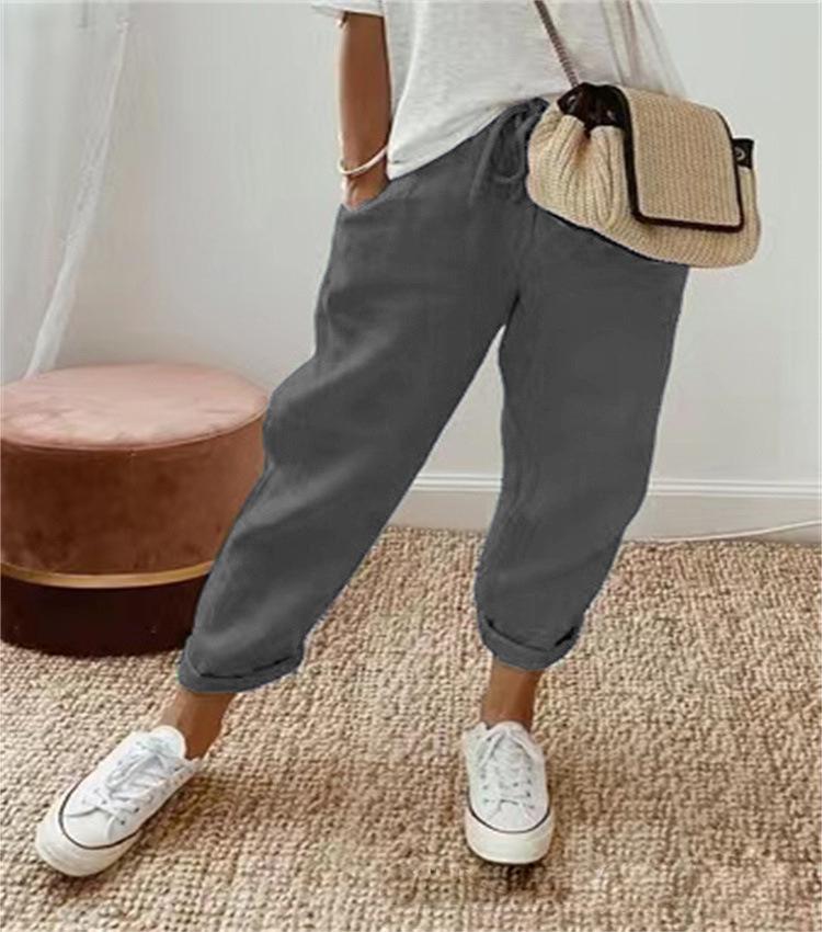 Maya | Linen Pocket Pants
