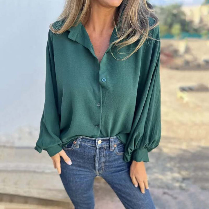 Elysa | Elegant Button Blouse