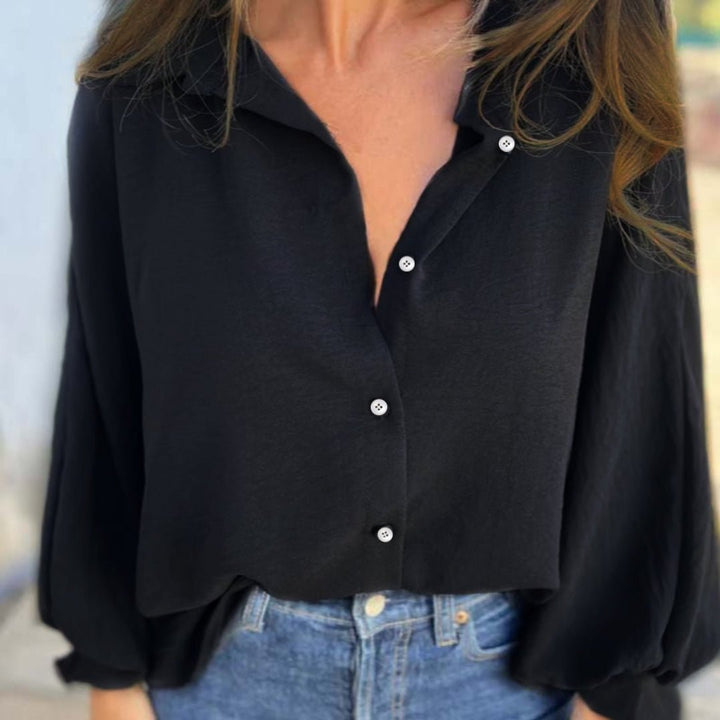 Elysa | Elegant Button Blouse