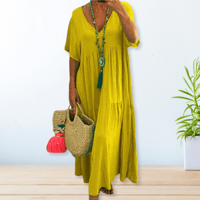 Emma | Airy Cotton-Linen Dress