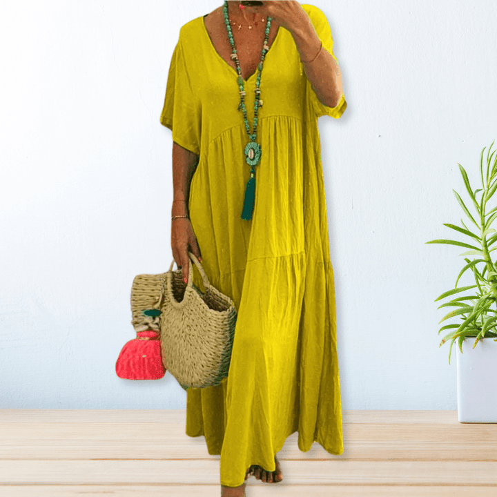 Emma | Airy Cotton-Linen Dress
