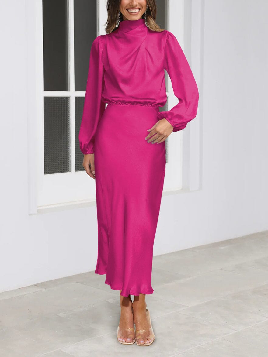 Evelyn | Long Sleeves Elegant Dress
