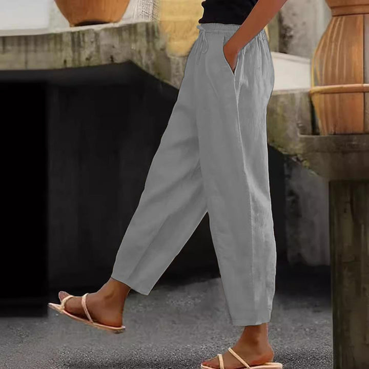 Ivy | Cotton Linen Casual Pants