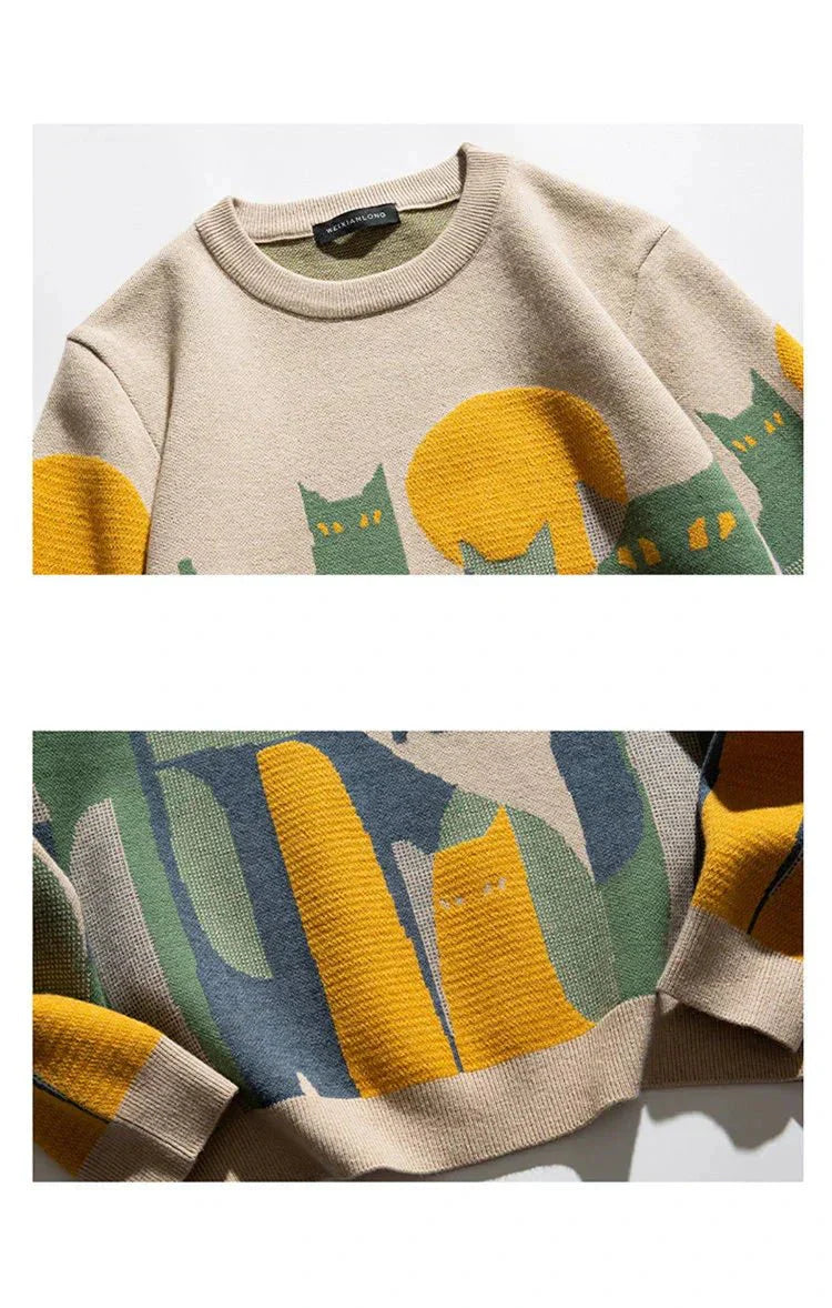 Felix | Stylish Cat Sweater
