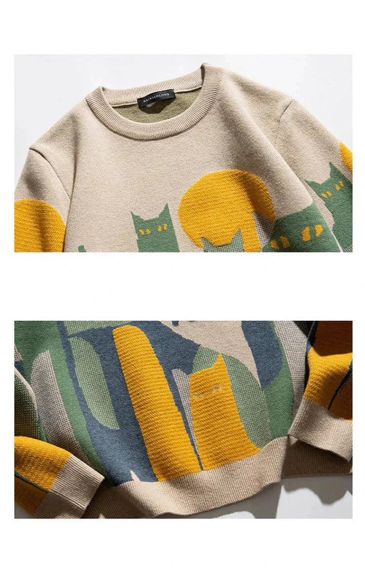 Felix | Stylish Cat Sweater