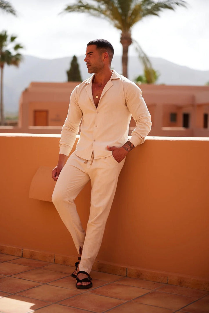 Frederick | Minimalist Relaxed Linen Set