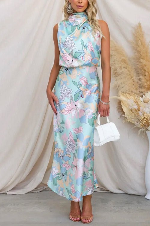 Georgia | Printed Maxi Dress