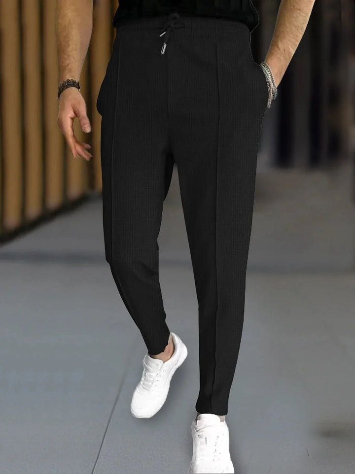 Ezra | Smart Casual Drawstring Trousers