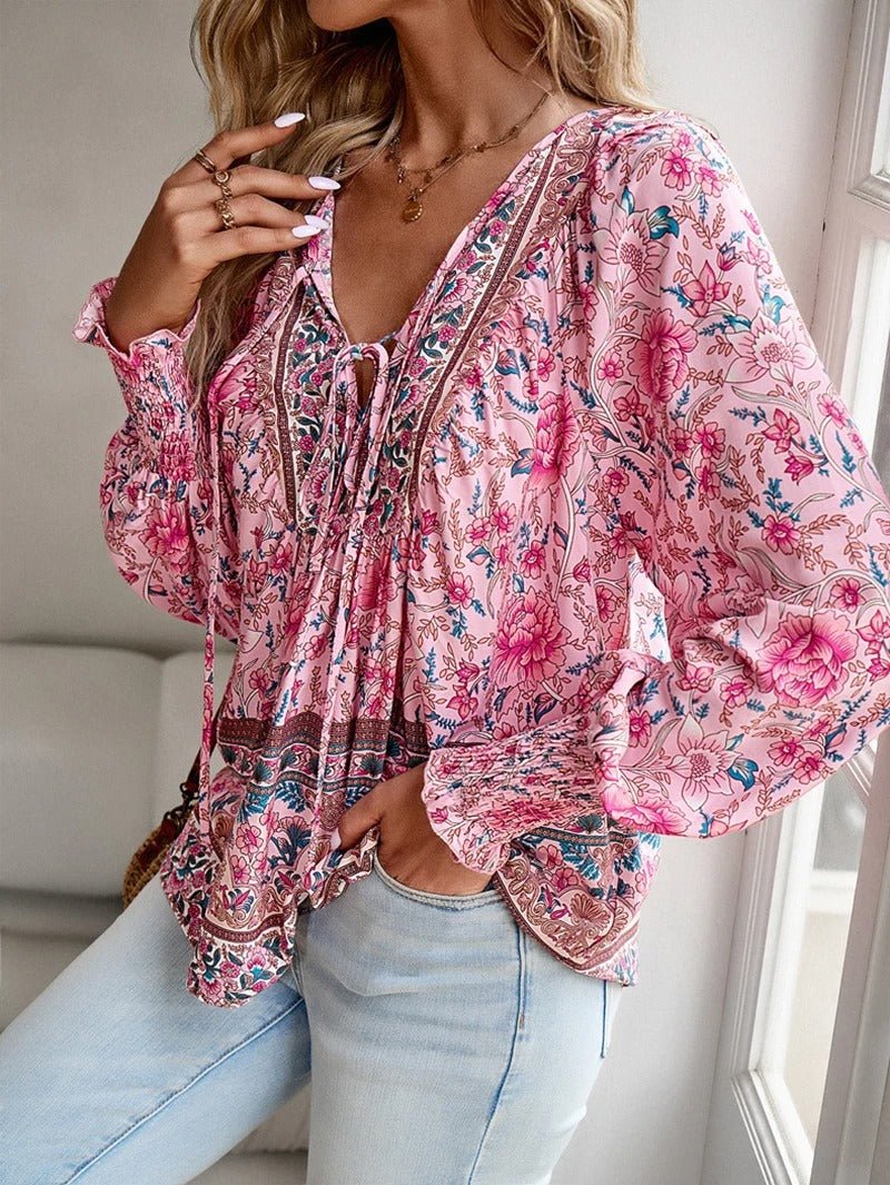 Helena | Summer Flowers Top