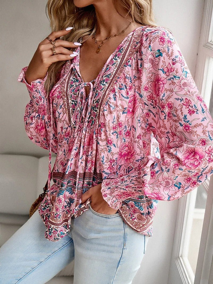 Helena | Summer Flowers Top