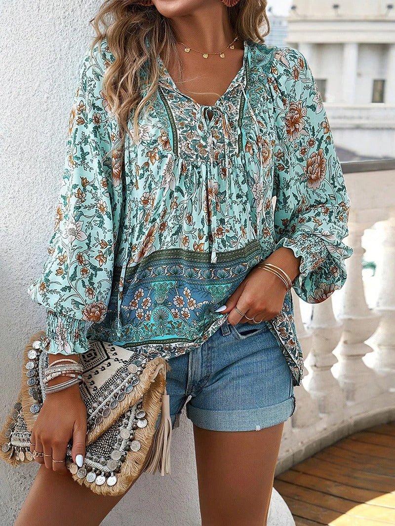 Helena | Summer Flowers Top